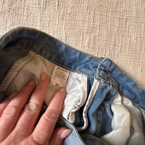 Stylish Blue Denim Jeans Teenager Size Medium Jeans Boyfriend - Picture 5 of 7